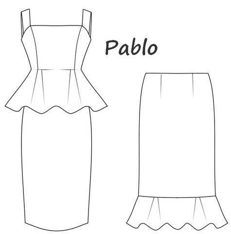 Patron Robe Pénélope